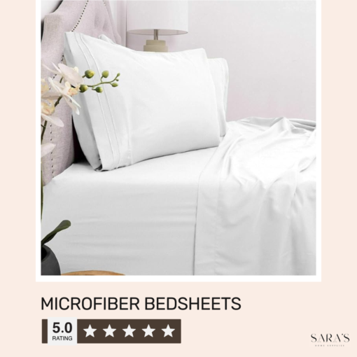 Premium Microfiber Bedsheets – Ultra Soft & Wrinkle-Free - Image 4