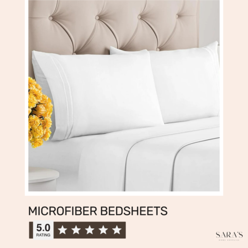 Premium Microfiber Bedsheets – Ultra Soft & Wrinkle-Free - Image 5